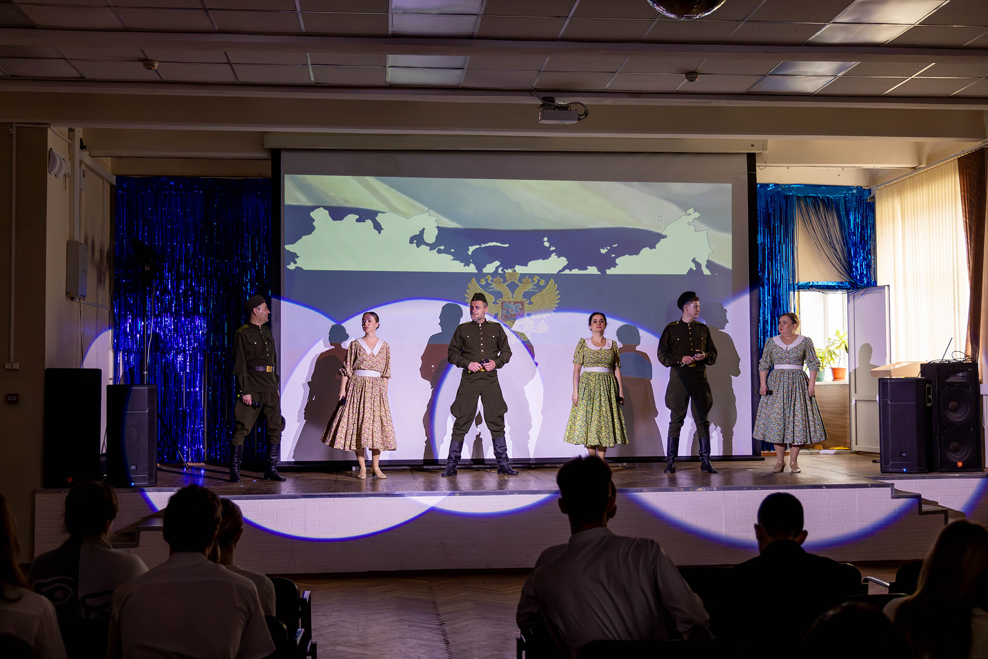 "Во славу русского солдата". Музыкально-театрализованное представление. Место проведения: МБУК "Виноградная централизованная клубная система", Анапский район поселок Виноградный, ул. Таманская, 2в  