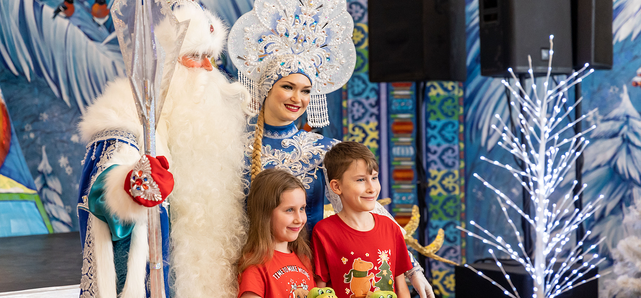 И много-много радости детишкам принесла!