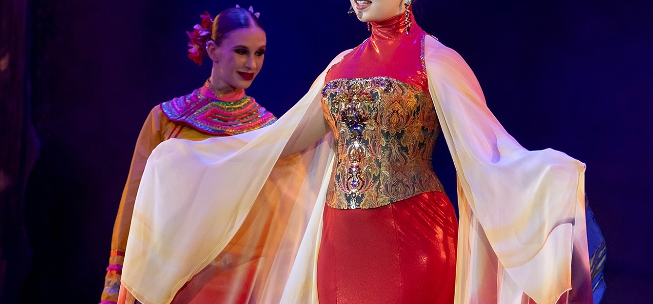 В эти выходных во Дворце искусств зрители увидели шоу "Магия Солнца"