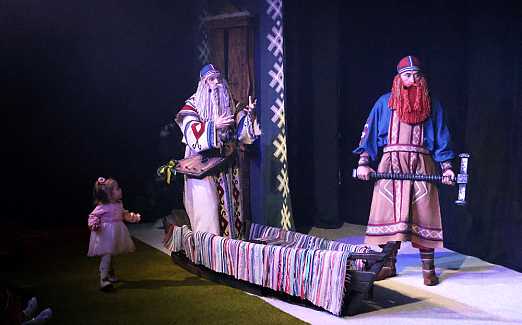 СЕМЕЙНАЯ ЁЛКА  МОЛОДЁЖНОГО ТЕАТРА «Загадка волшебной мельницы Сампо»