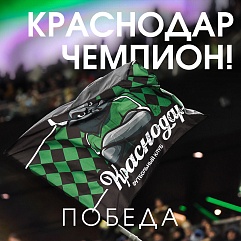 Футбольный клуб «Краснодар» одержал победу в первенстве чемпионата России по футболу в сезоне 2024 / 2025!