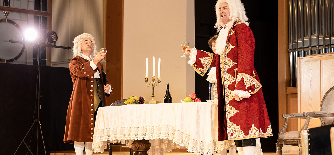 Они встретились... в органном зале!