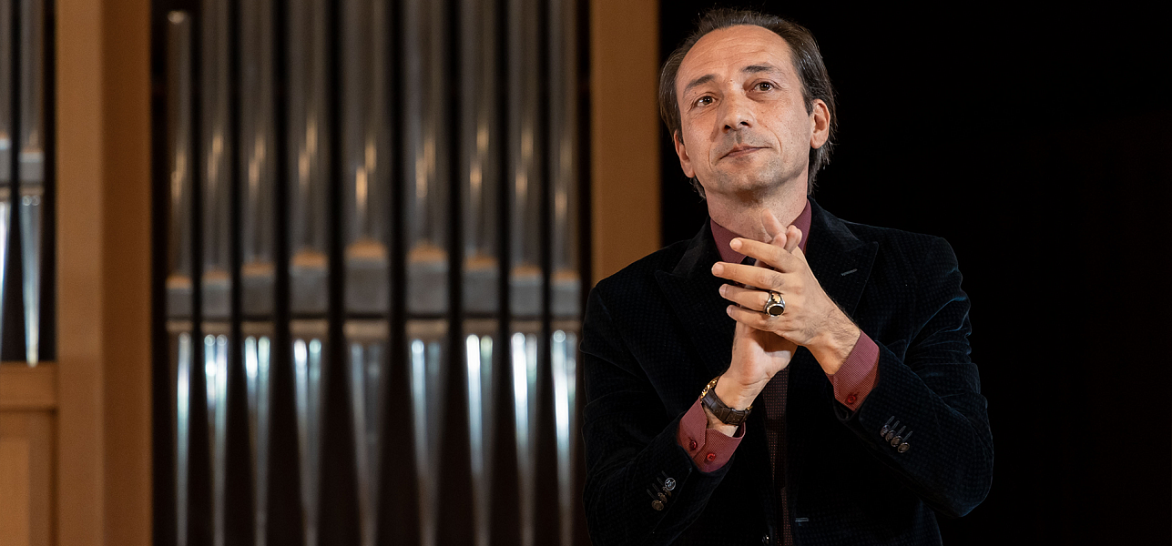 Они встретились... в органном зале!