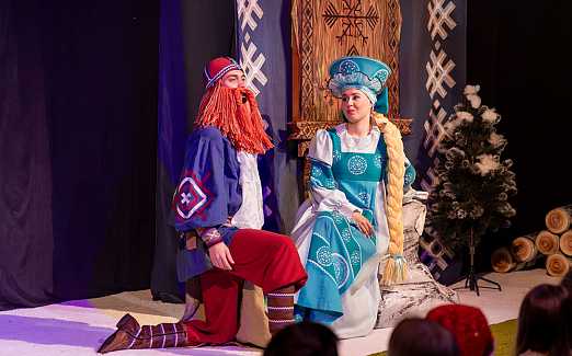 СЕМЕЙНАЯ ЁЛКА  МОЛОДЁЖНОГО ТЕАТРА «Загадка волшебной мельницы Сампо»